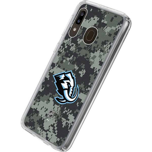 NHL Utah Mammoth DigiCamo Galaxy A20 Clear Case